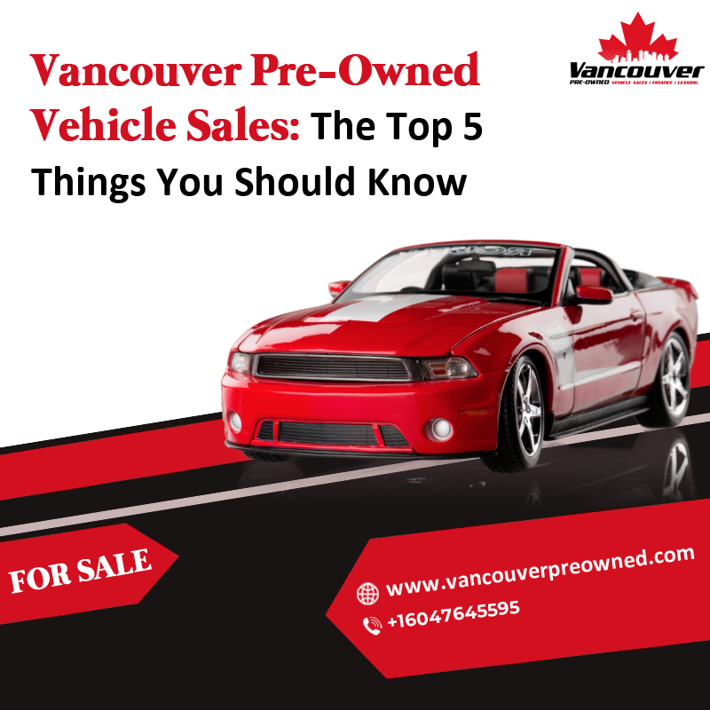 Pre-owned Vehicles Vancouver