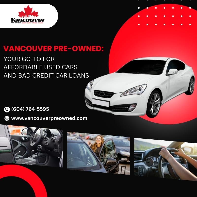 Bad Credit Car Loans In Vancouver